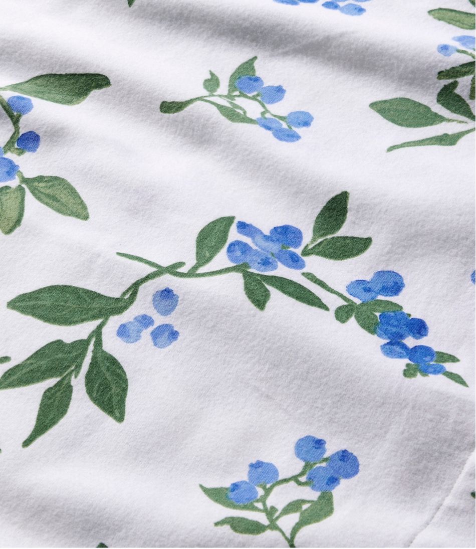 Jess Franks Blueberry Flannel Sheet Collection | L.L.Bean on sale