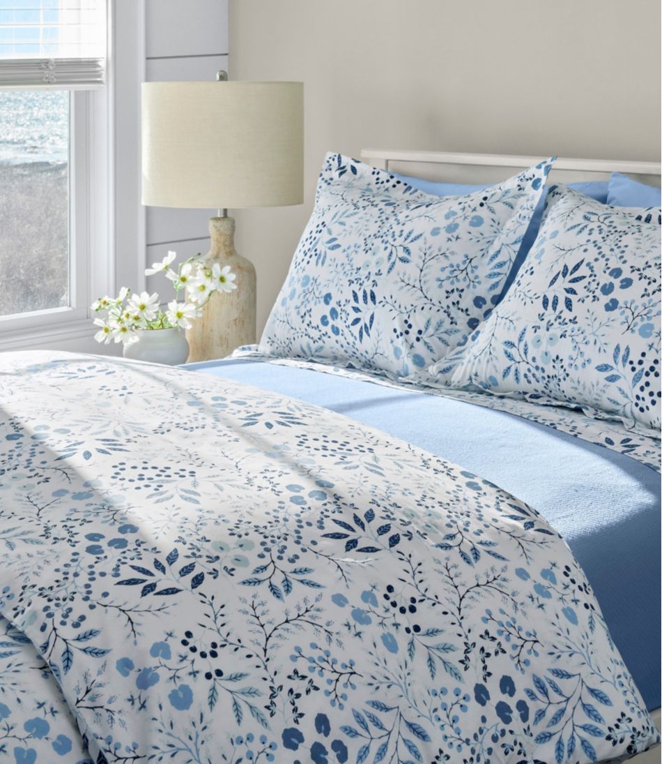 280-Thread-Count Pima Cotton Percale Comforter Cover Collection, Print | L.L.Bean near me