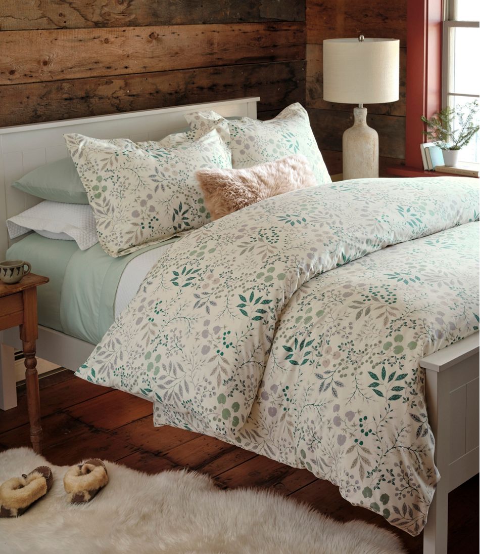 280-Thread-Count Pima Cotton Percale Comforter Cover Collection, Print | L.L.Bean near me