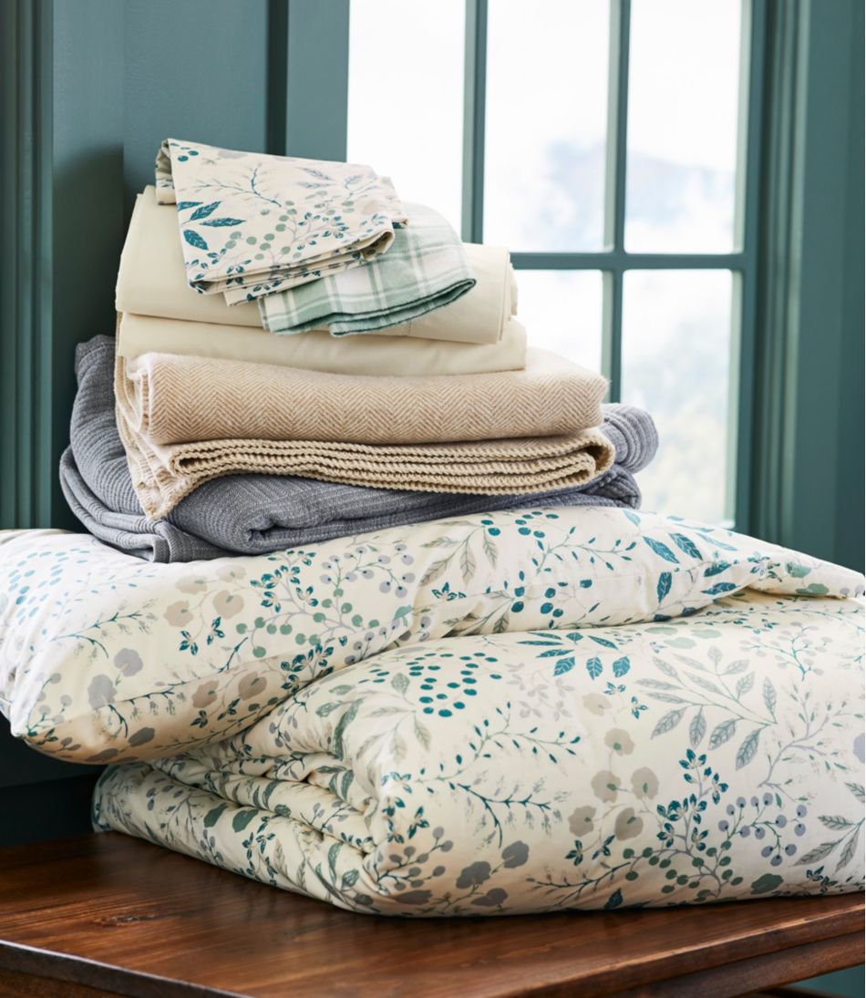 280-Thread-Count Pima Cotton Percale Comforter Cover Collection, Print | L.L.Bean near me