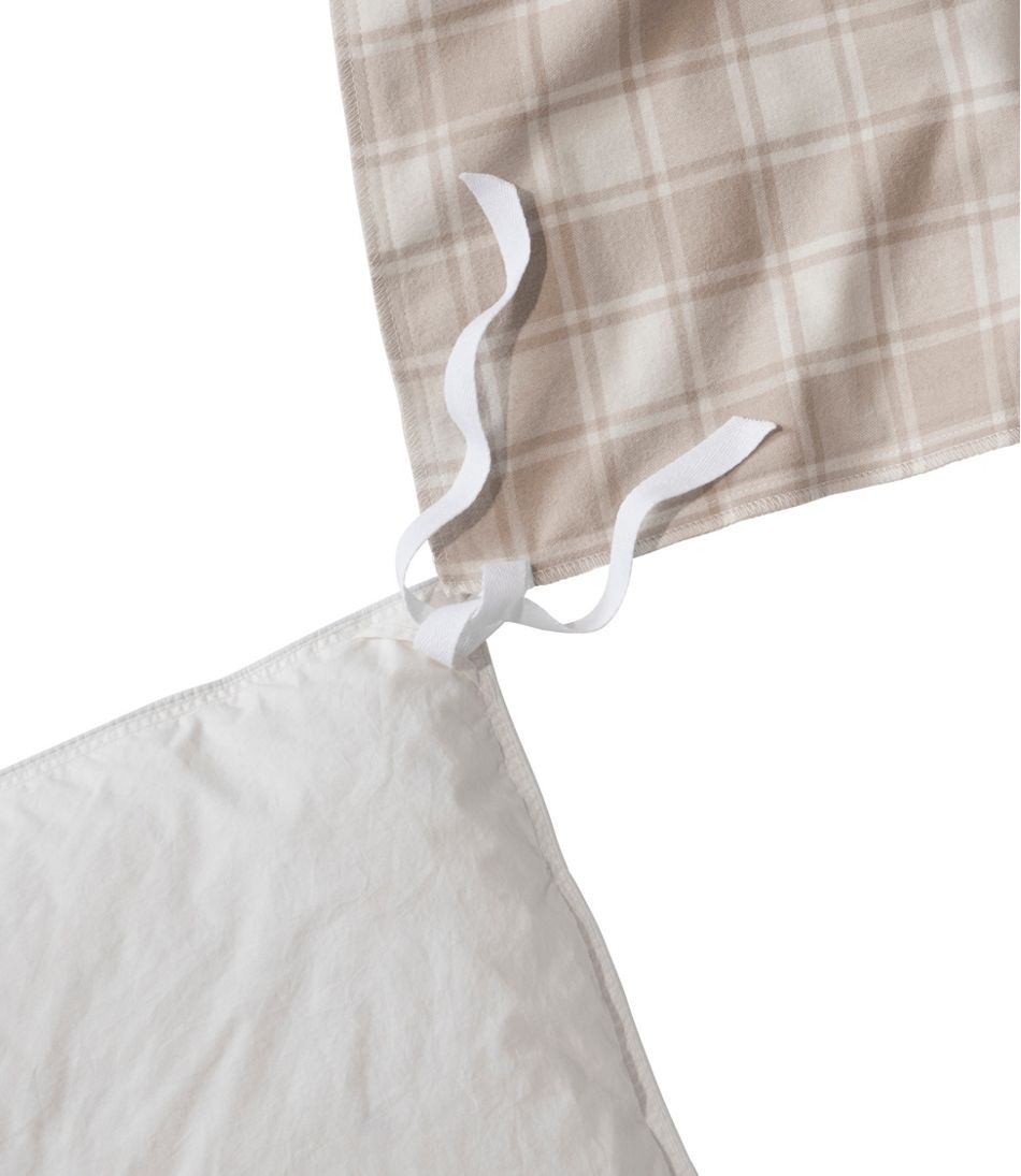 Ultrasoft Comfort Flannel Comforter Cover Collection, Check | L.L.Bean discount