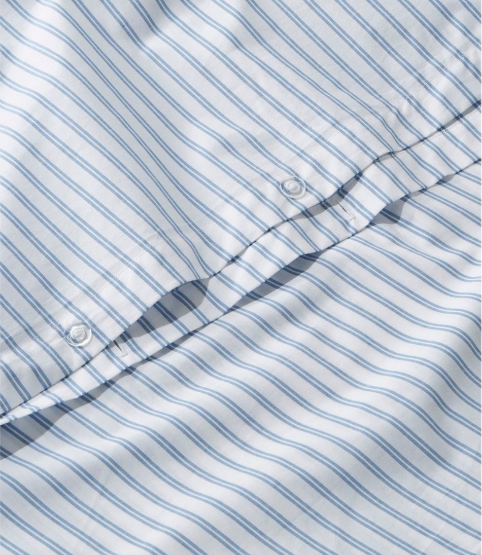 Premium Egyptian Percale Comforter Cover Collection, Stripe | L.L.Bean outlet