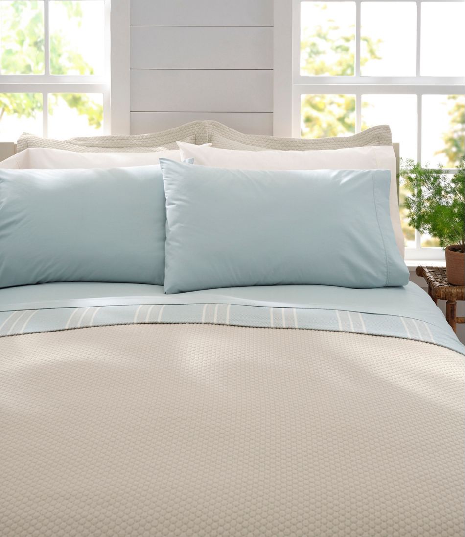 Sunwashed Percale Sheet Collection | L.L.Bean for sale