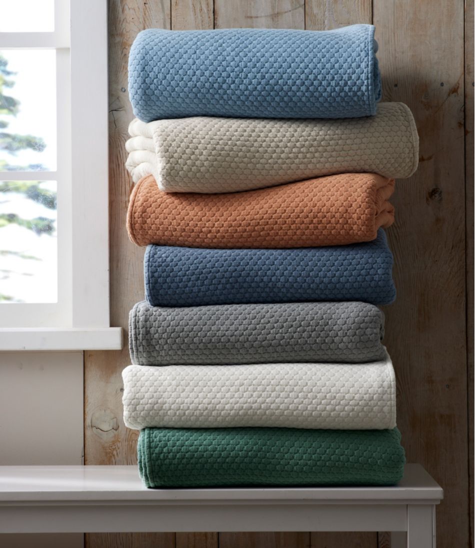 Organic Honeycomb Matelassé Bedspread | L.L.Bean near me