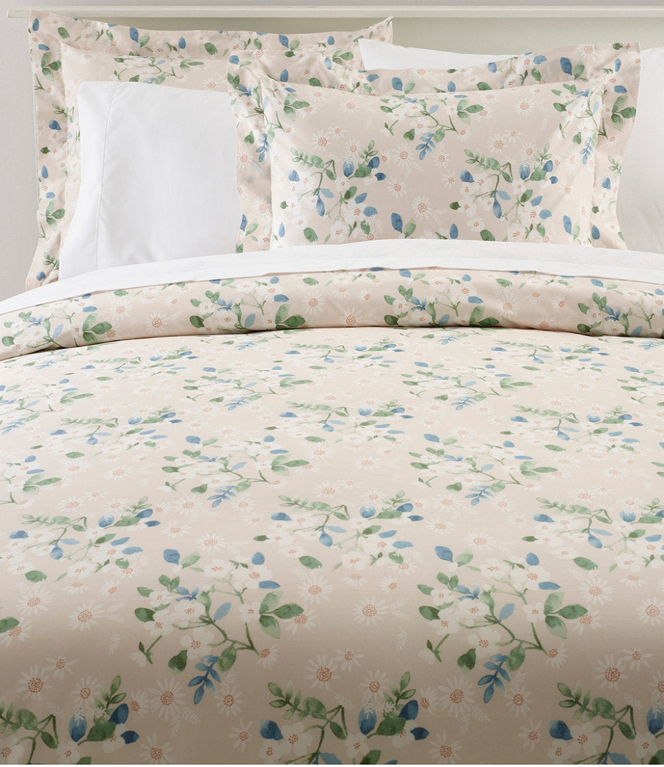 Premium Egyptian Percale Comforter Cover Collection, Daisy | L.L.Bean outlet