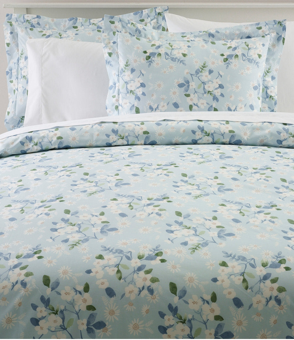 Premium Egyptian Percale Comforter Cover Collection, Daisy | L.L.Bean outlet
