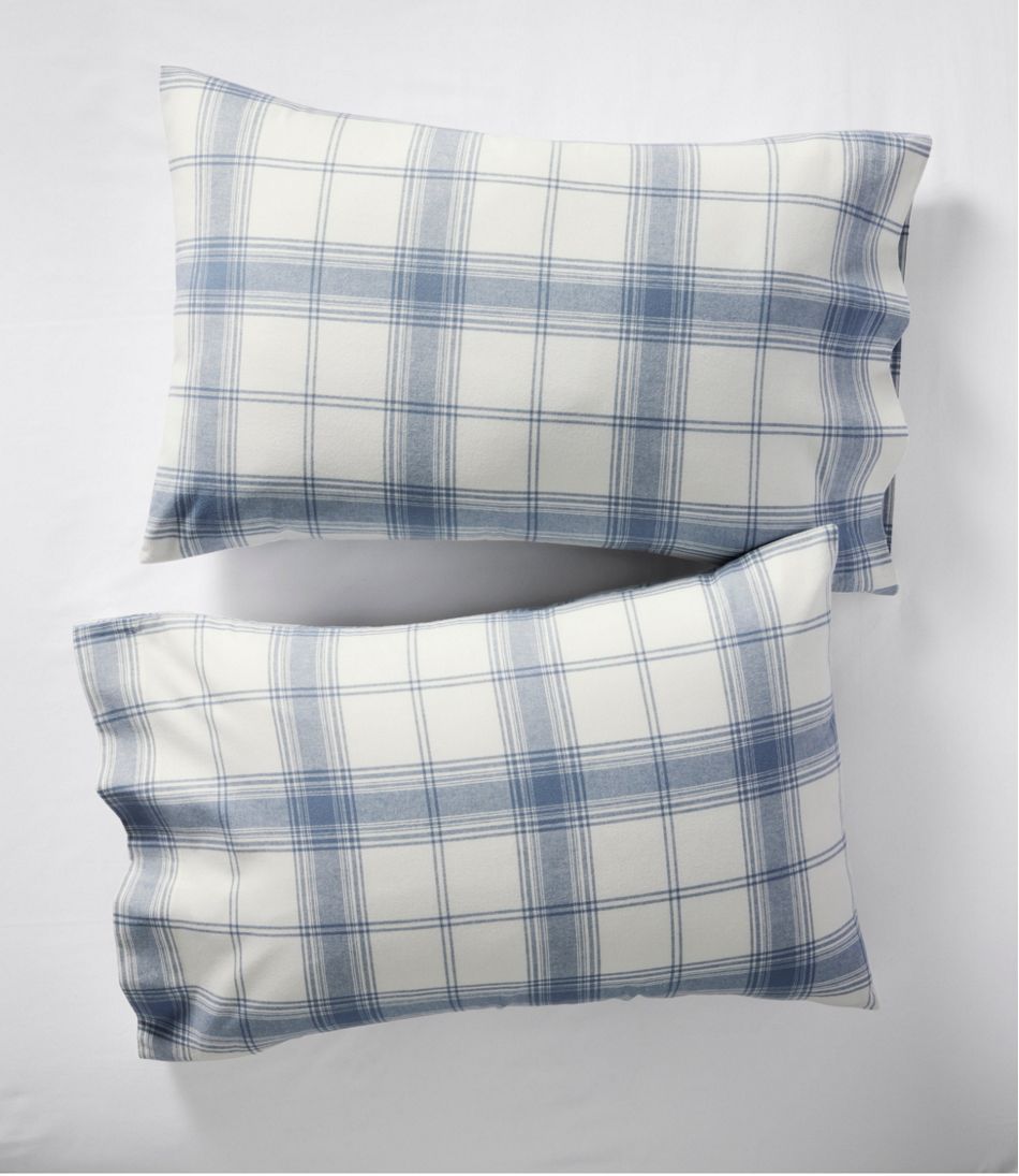 Organic Flannel Sheet Collection, Plaid | L.L.Bean for sale