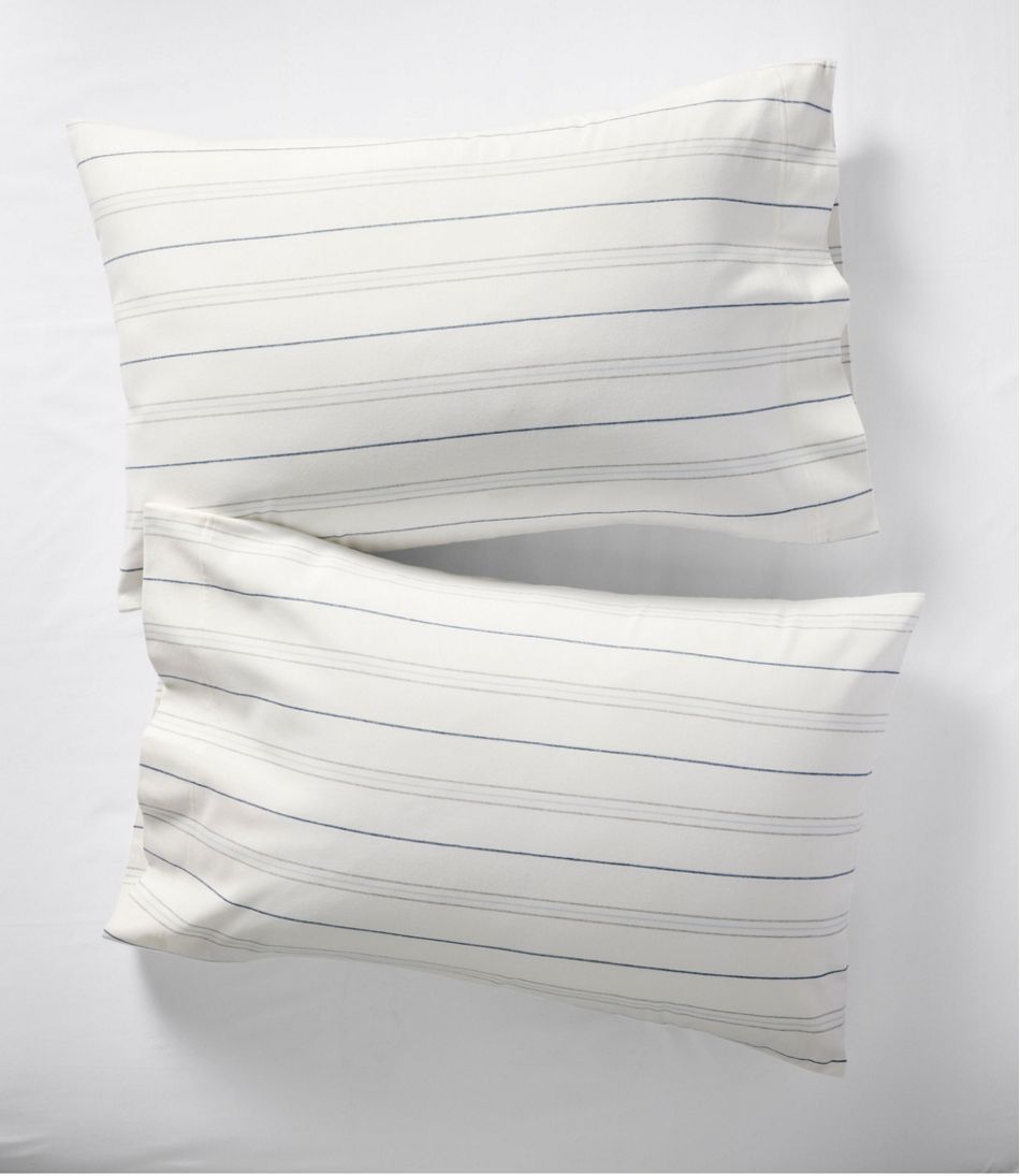 Organic Flannel Sheet Collection, Stripe | L.L.Bean discount