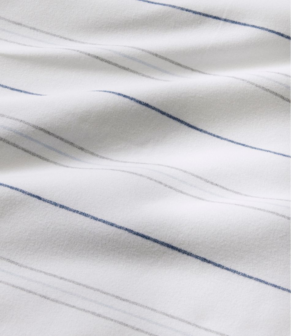 Organic Flannel Sheet Collection, Stripe | L.L.Bean discount