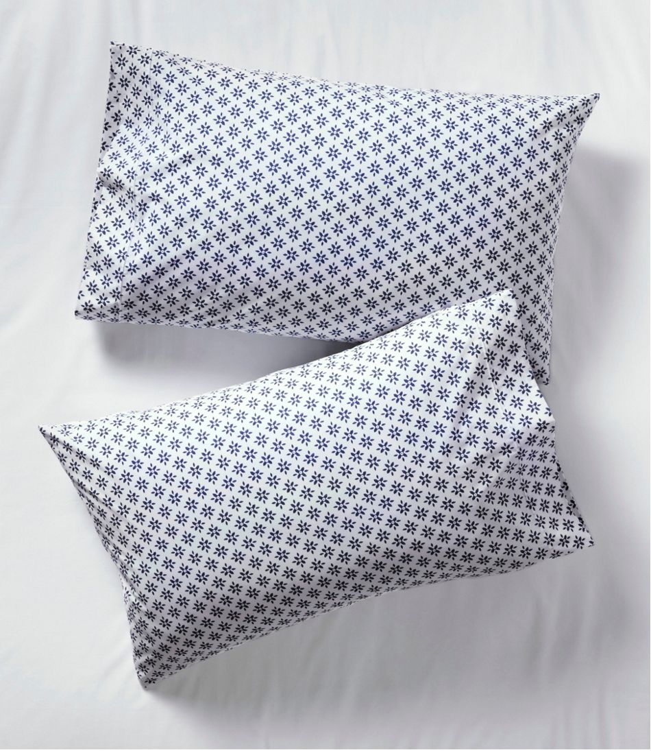 Sunwashed Percale Sheet Collection, Block Floral Print | L.L.Bean on sale