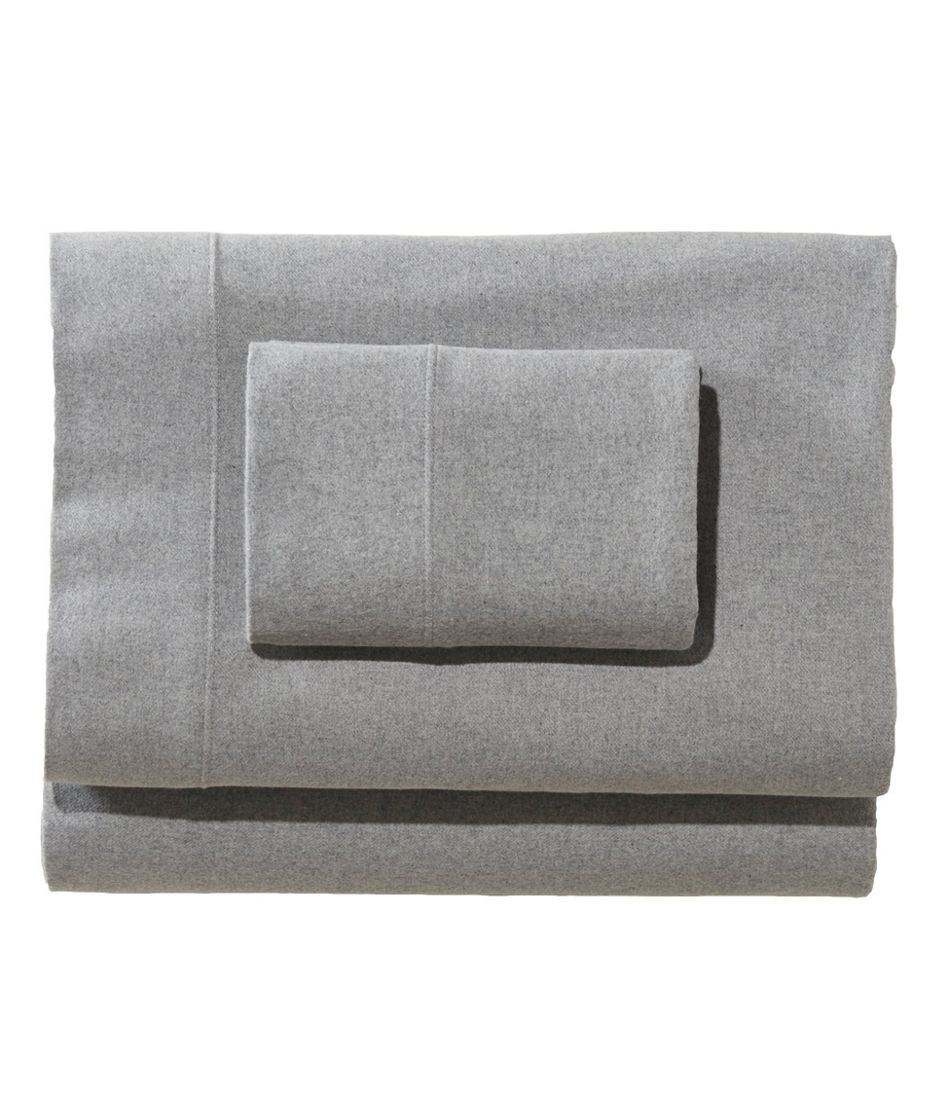 Heritage Chamois Flannel Sheet Collection, Heather | L.L.Bean sale