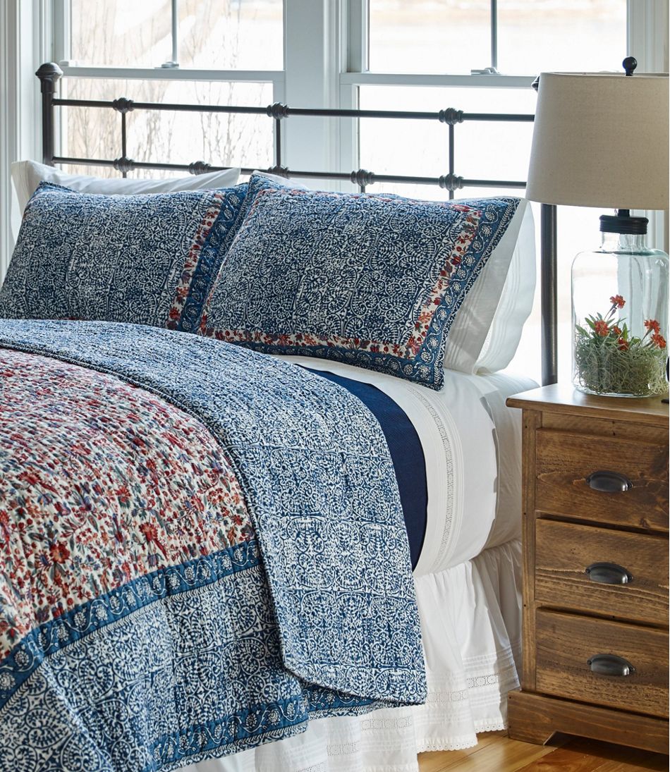 Sunwashed Pintuck Sheet Collection | L.L.Bean outlet