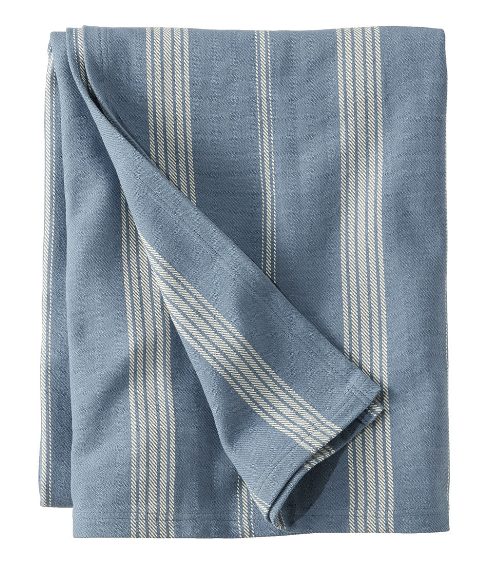 Organic Cotton Blanket, Stripe | L.L.Bean online