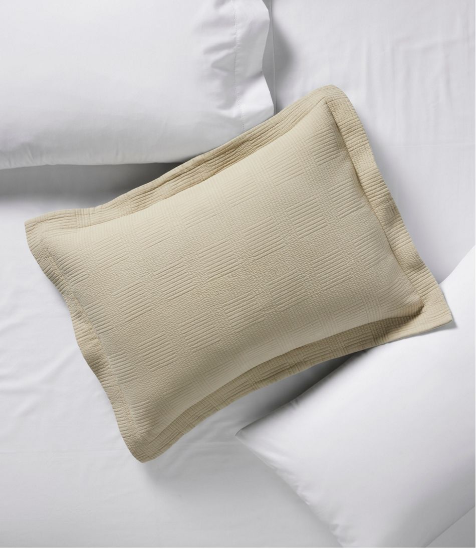 Vintage Matelassé Sham | L.L.Bean online