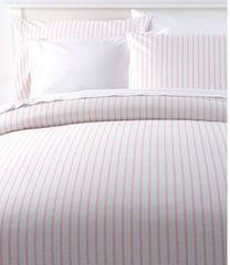 Sunwashed Percale Comforter Cover, Stripe Leaf | L.L.Bean for sale
