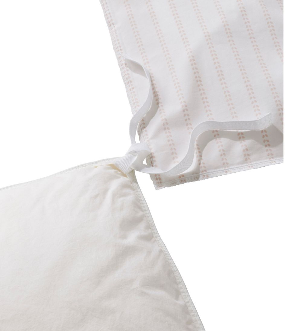 Sunwashed Percale Comforter Cover, Stripe Leaf | L.L.Bean for sale