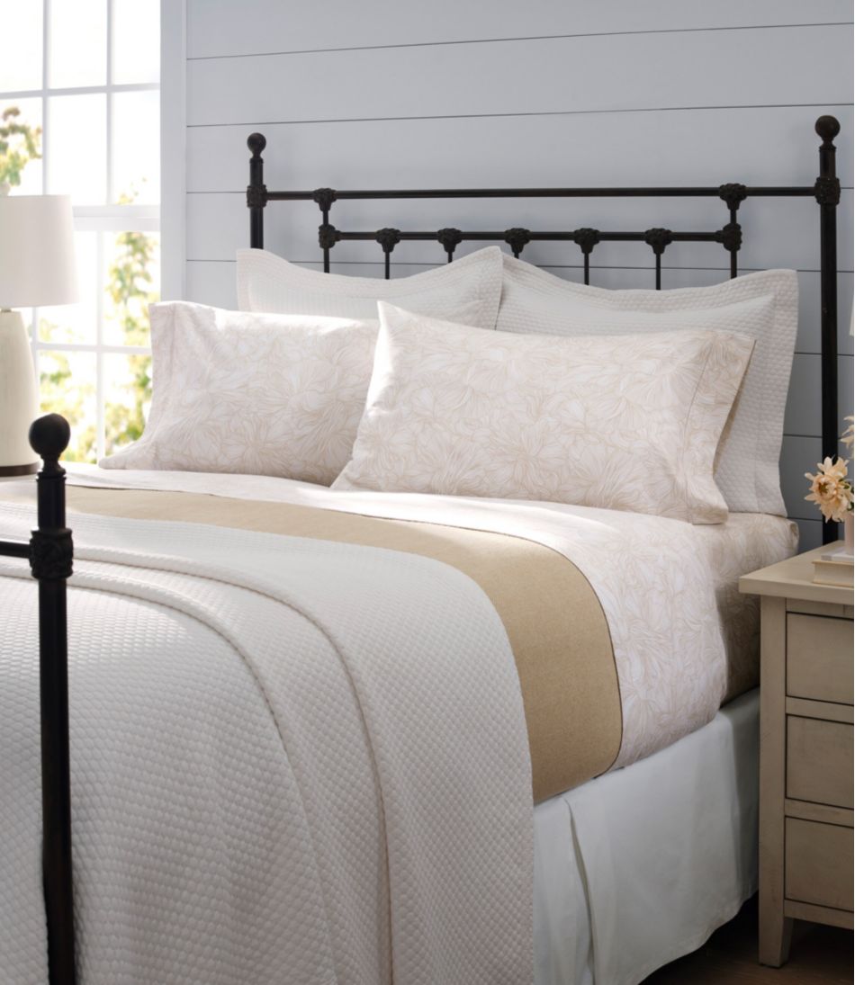 Organic Honeycomb Matelassé Sham | L.L.Bean discount