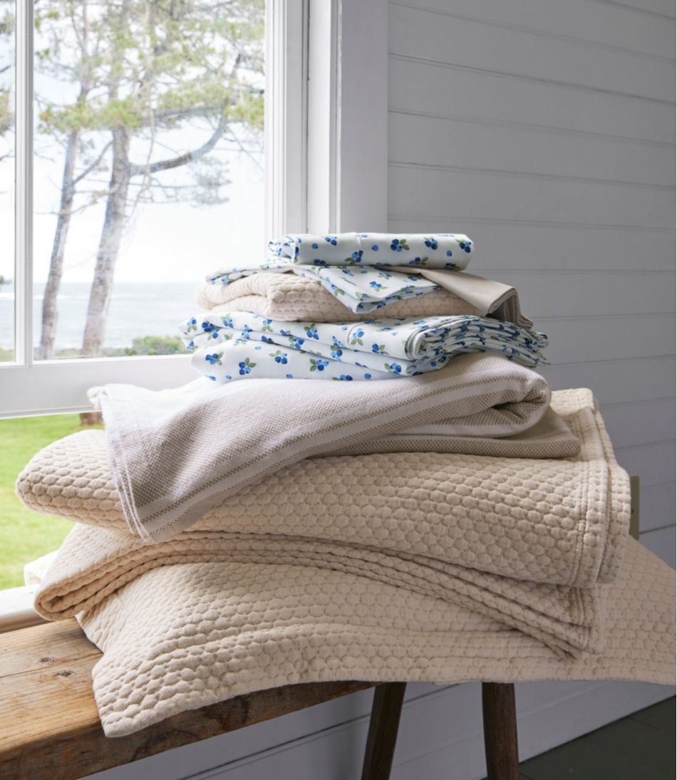 Organic Honeycomb Matelassé Sham | L.L.Bean discount