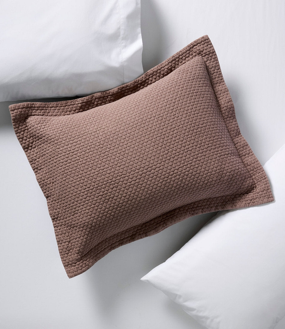 Organic Honeycomb Matelassé Sham | L.L.Bean discount