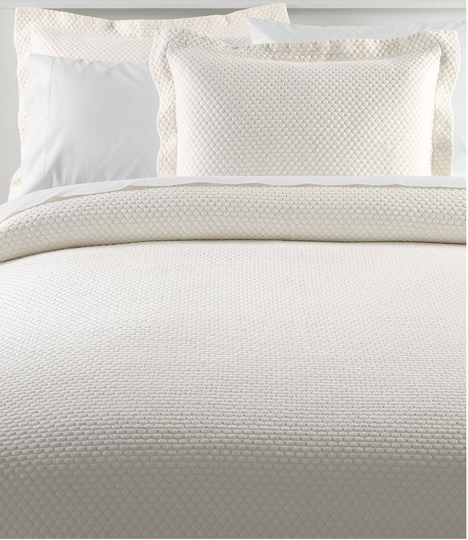 Organic Honeycomb Matelassé Coverlet | L.L.Bean near me