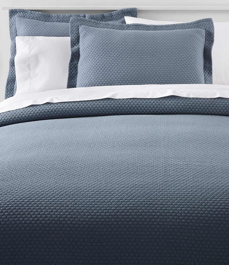 Organic Honeycomb Matelassé Coverlet | L.L.Bean near me