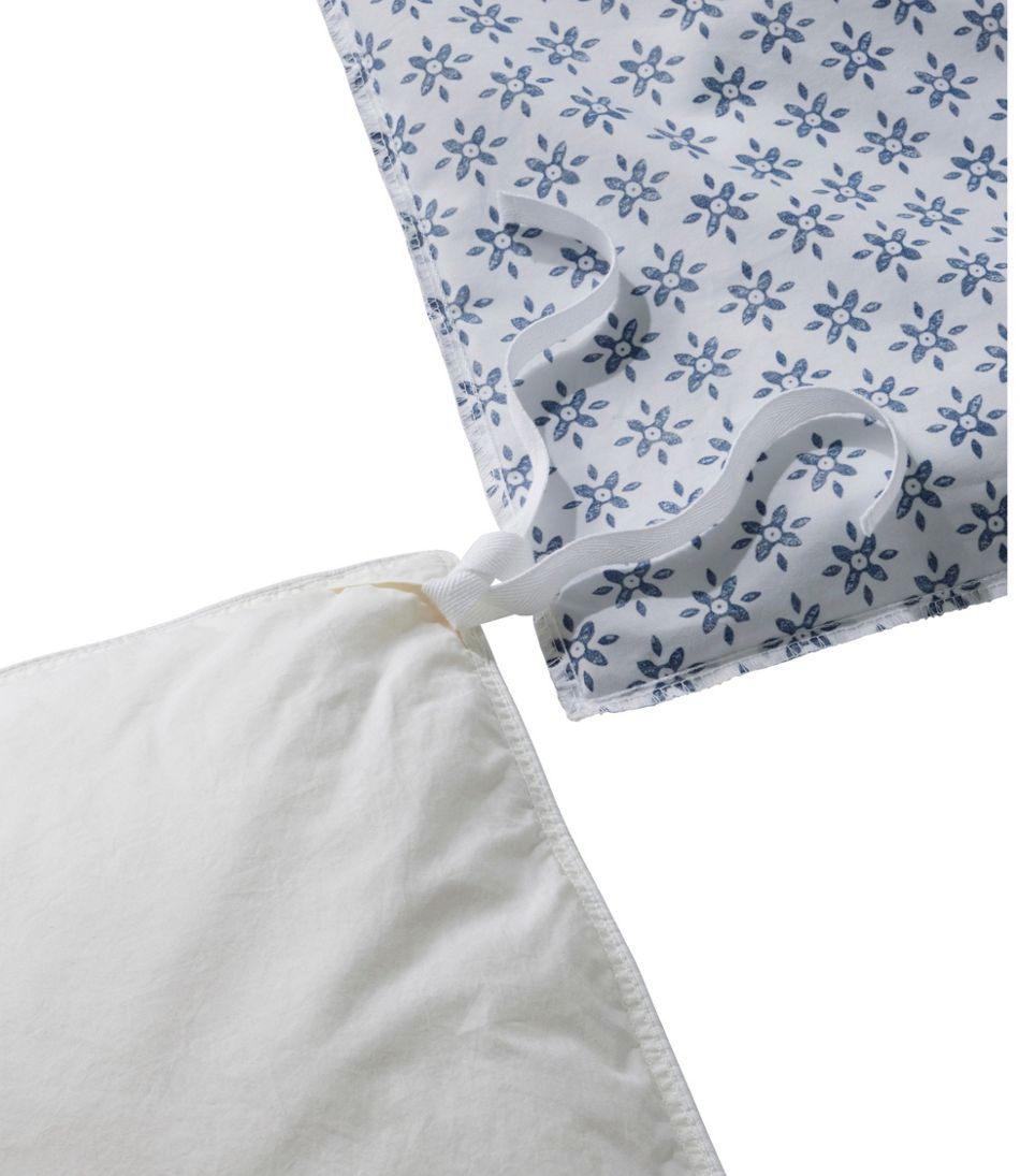 Sunwashed Percale Comforter Cover, Block Floral Print | L.L.Bean on sale