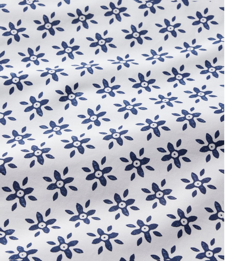Sunwashed Percale Comforter Cover, Block Floral Print | L.L.Bean on sale