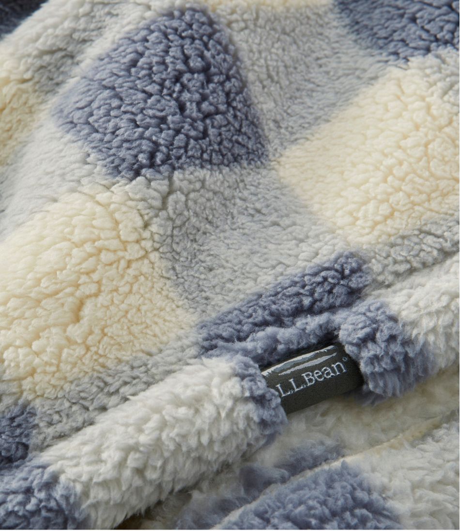 Cozy Sherpa Wearable Throw, Plaid | L.L.Bean discount
