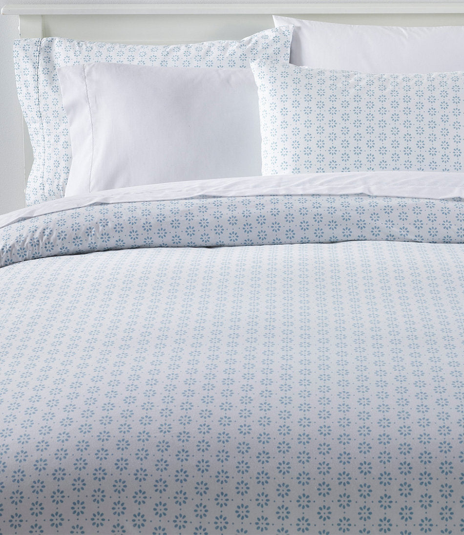 Sunwashed Percale Comforter Cover, Print | L.L.Bean online