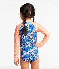 Girls' Watersports Swimwear, Rashguard One-Piece | L.L.Bean near me