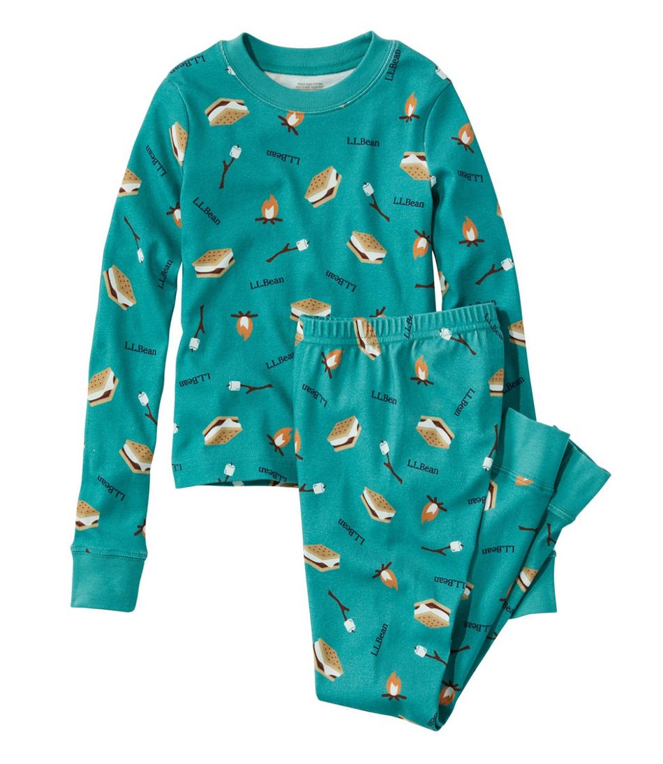 Kids' Organic Cotton Fitted Pajamas | L.L.Bean near me