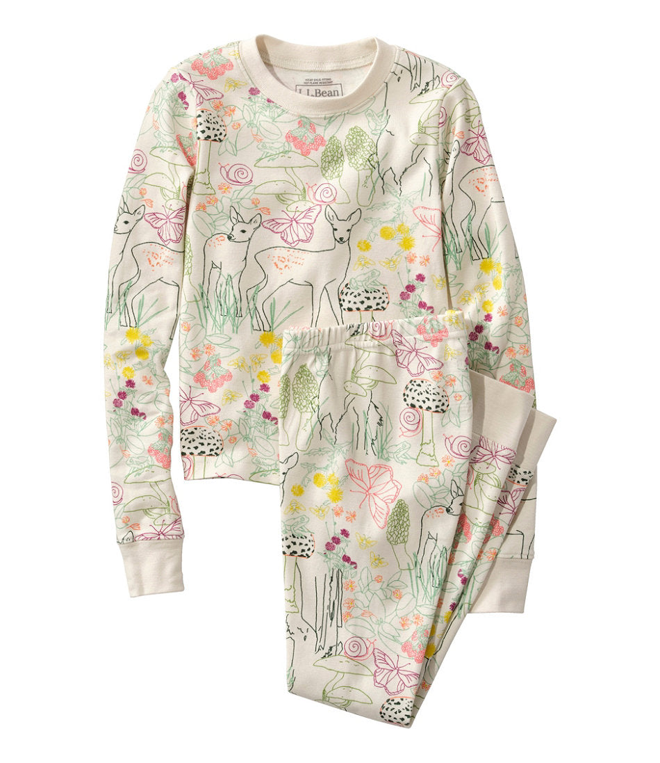 Kids' Organic Cotton Fitted Pajamas | L.L.Bean near me