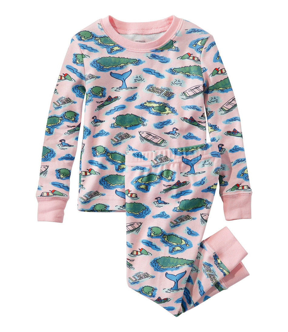 Toddlers' Organic Cotton Fitted Pajamas | L.L.Bean sale