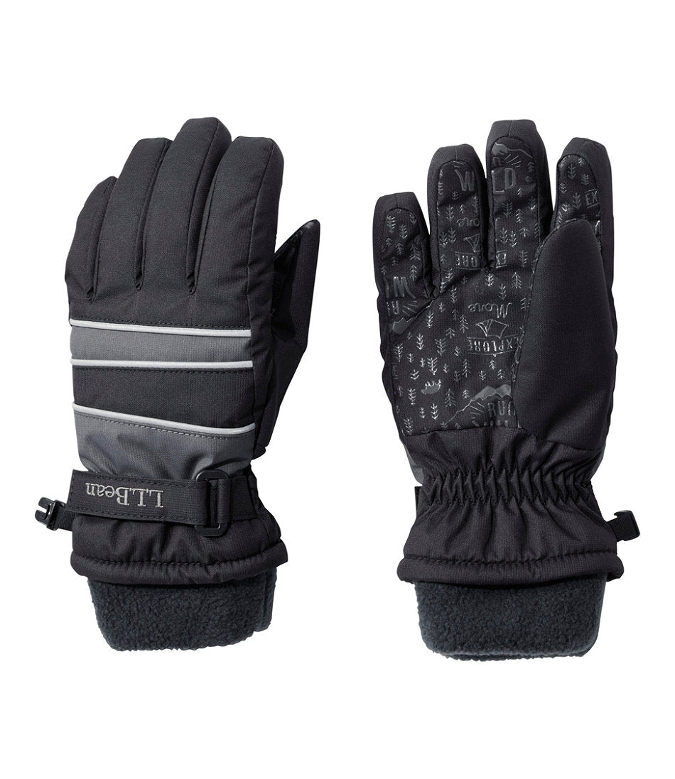 Kids' Wintry Mix Waterproof Gloves | L.L.Bean sale
