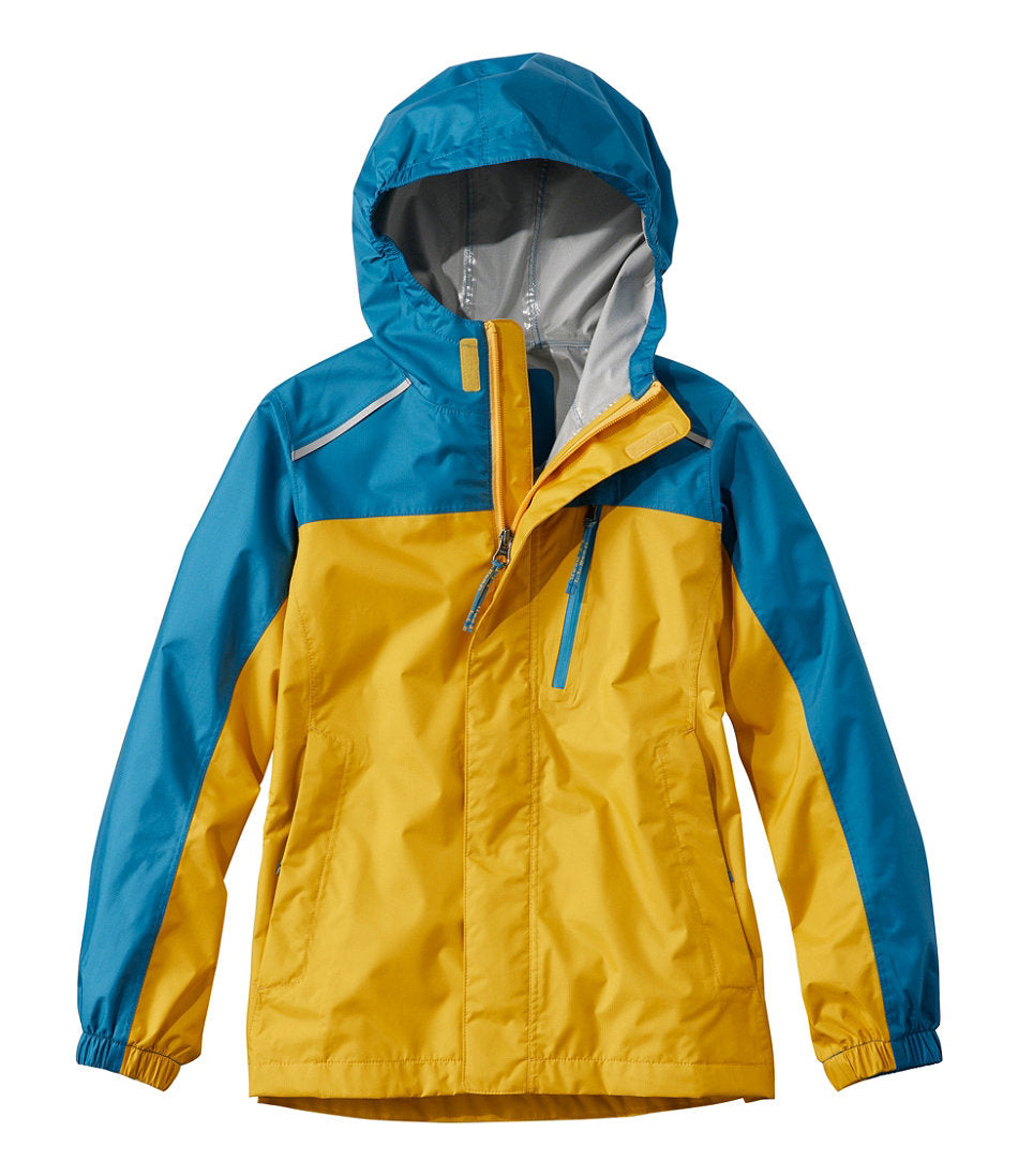 Kids' Trail Model Rain Jacket, Colorblock | L.L.Bean for sale
