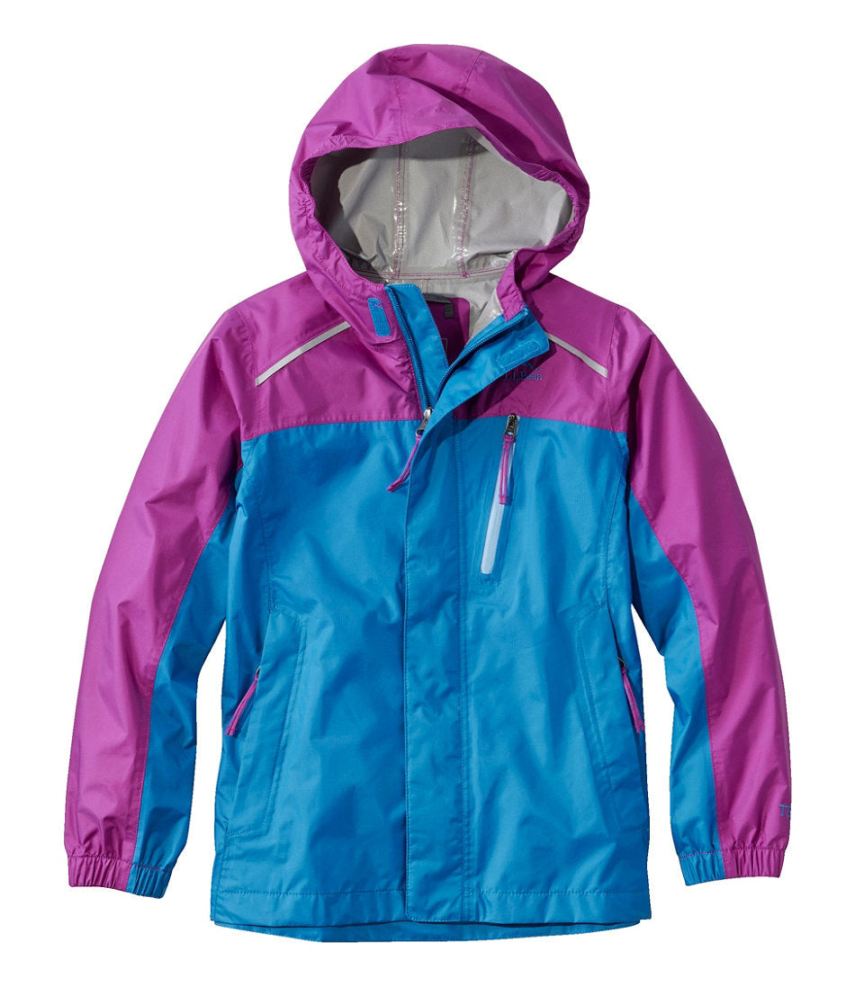 Kids' Trail Model Rain Jacket, Colorblock | L.L.Bean for sale