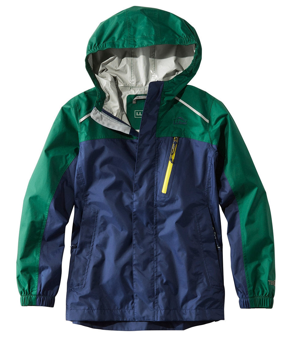 Kids' Trail Model Rain Jacket, Colorblock | L.L.Bean for sale