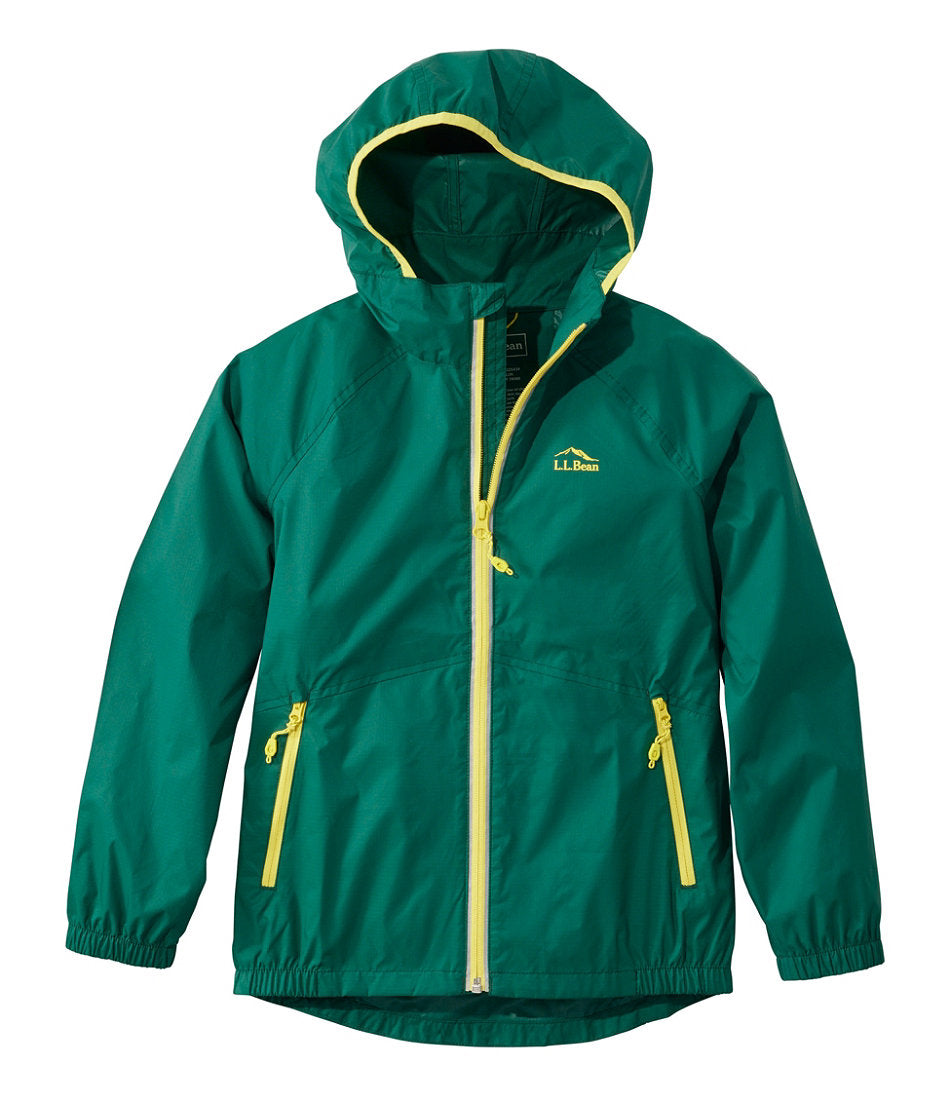 Kids' Wind and Rain Jacket, Reflective Zipper | L.L.Bean near me