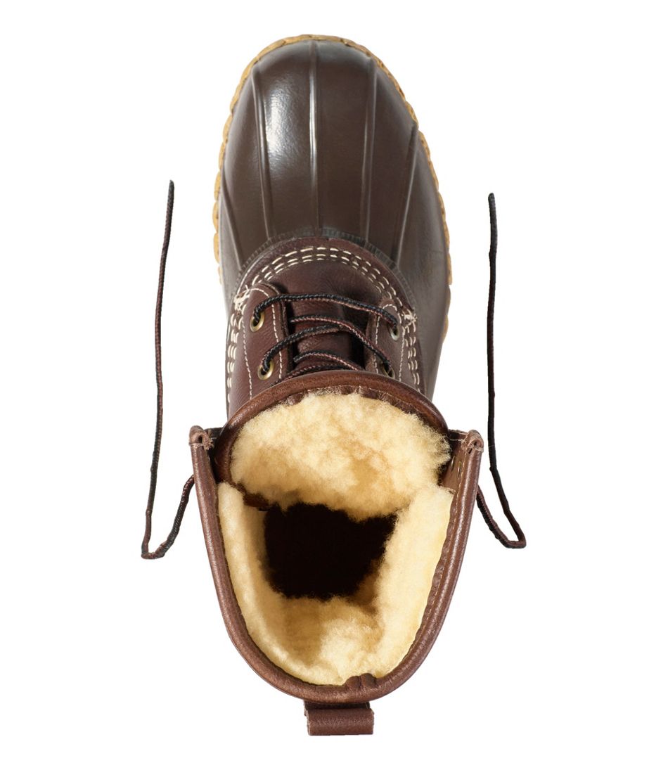 Women's Shearling Lined Bean Boots, 10 Inch | L.L.Bean for sale