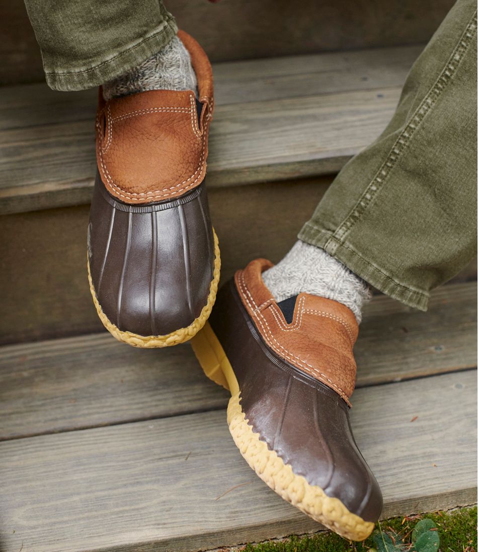 Men's Bean Boots, Slip-On Rubber Mocs | L.L.Bean sale