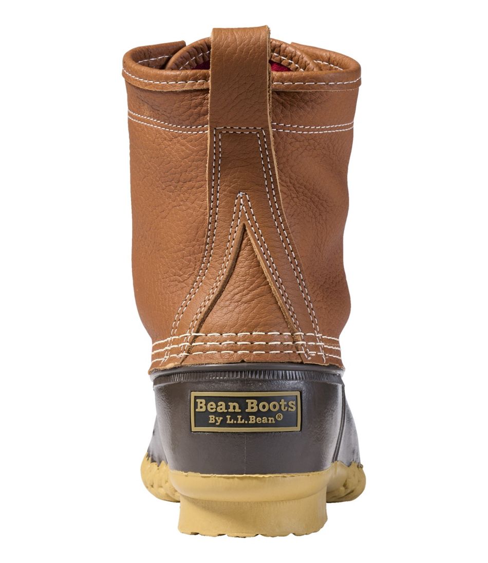 Men's Bean Boots 8", Flannel-Lined Insulated | L.L.Bean online