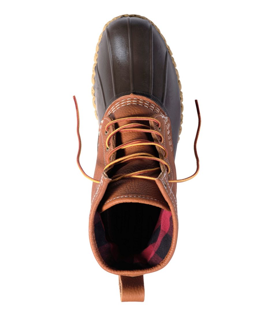 Men's Bean Boots 8", Flannel-Lined Insulated | L.L.Bean online