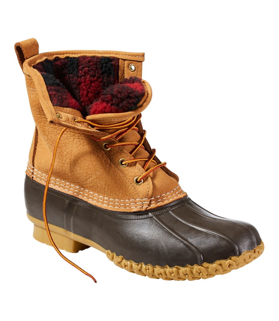 Men's Bean Boots, 8" Fleece-Lined Insulated | L.L.Bean sale