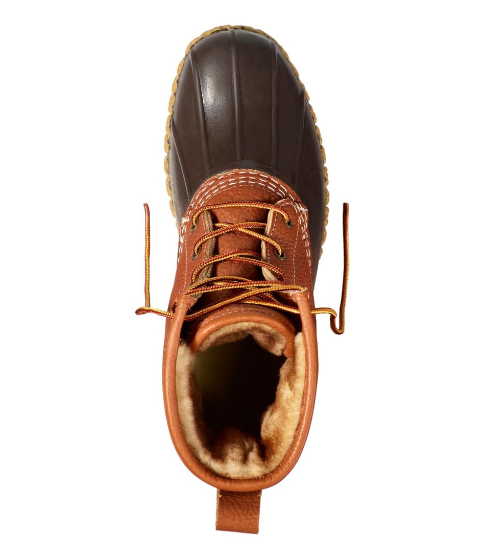 Men's Bean Boots, 8" Shearling-Lined Insulated | L.L.Bean for sale