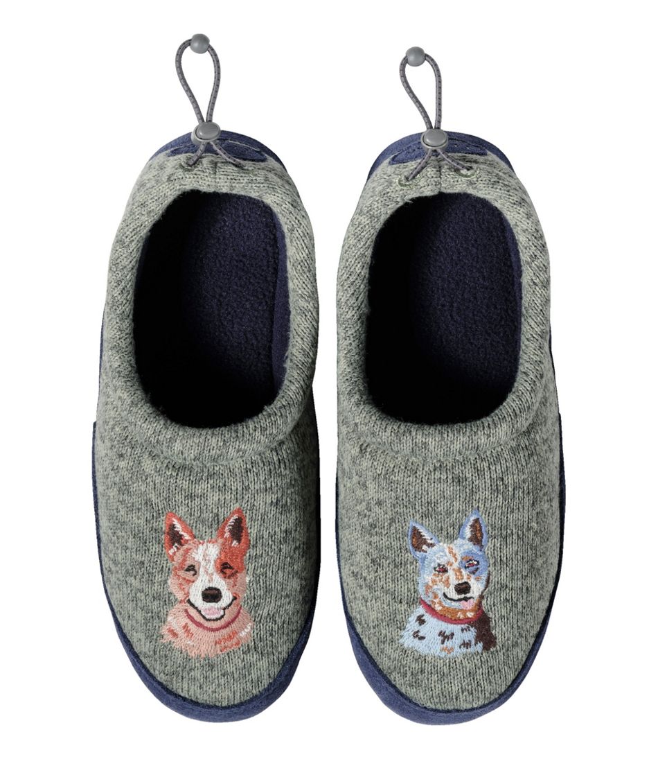 Kids' Sweater Fleece Slippers, Motif | L.L.Bean for sale