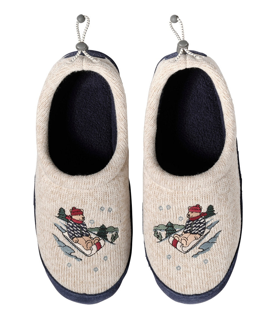 Kids' Sweater Fleece Slippers, Motif | L.L.Bean for sale