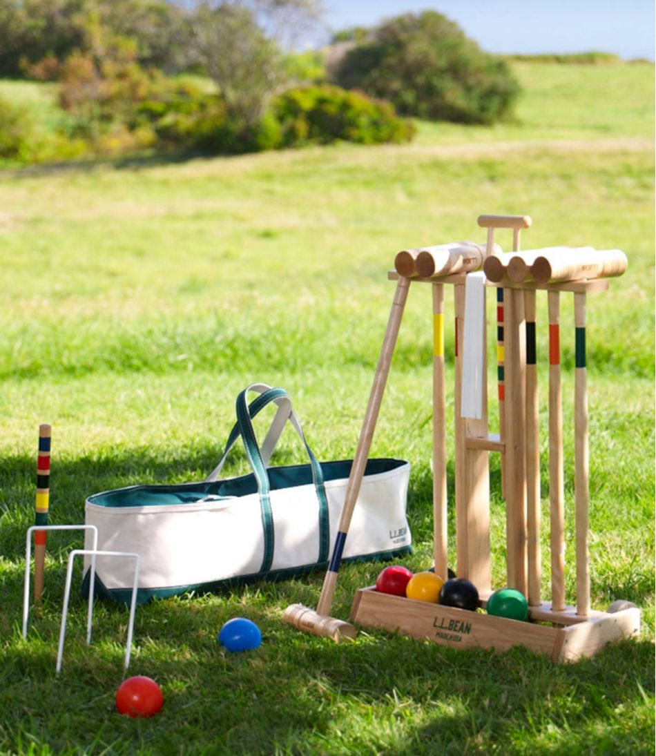 Maine Coast Croquet Boat and Tote | L.L.Bean online