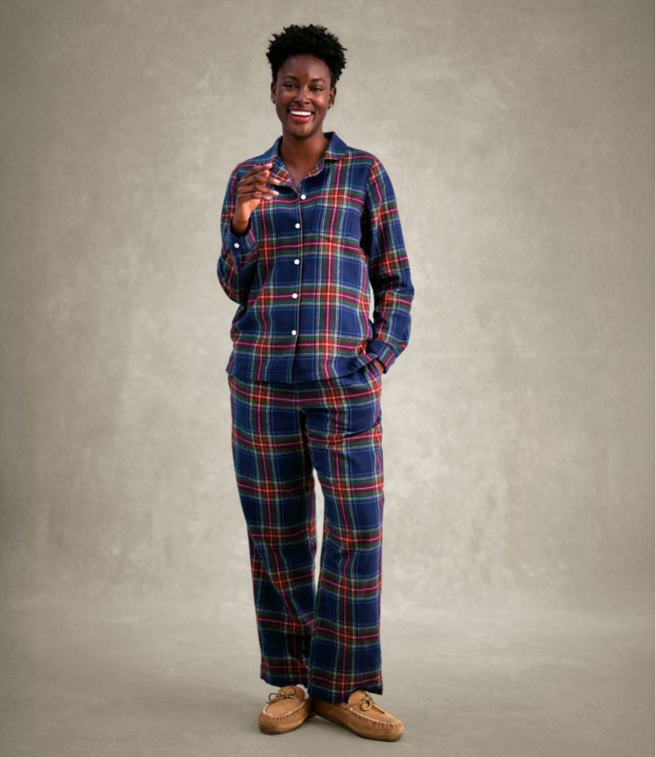 Women's Scotch Plaid Flannel Pajamas | L.L.Bean for sale