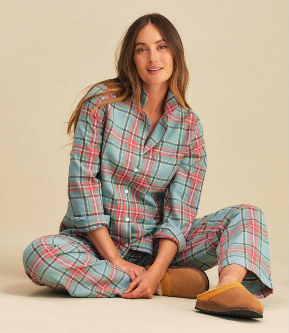 Women's Scotch Plaid Flannel Pajamas | L.L.Bean for sale