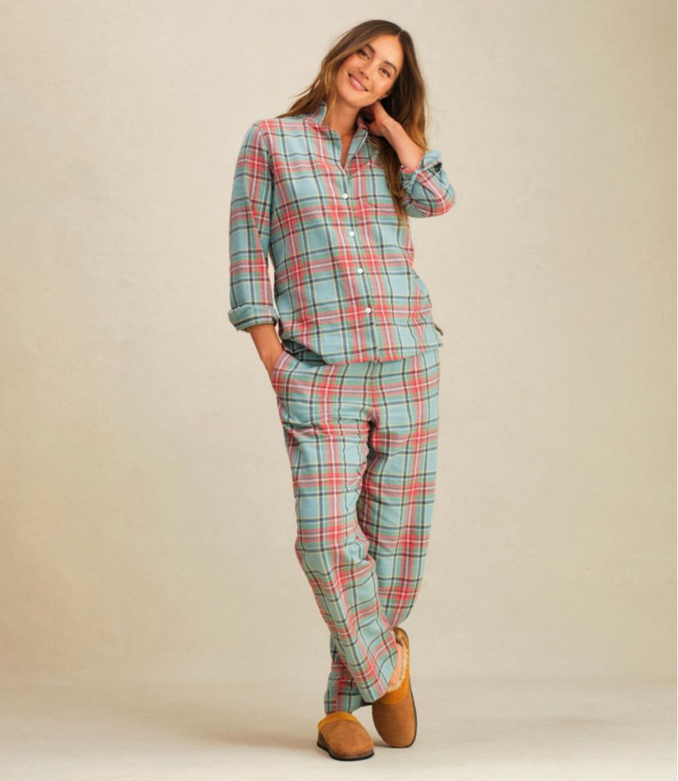 Women's Scotch Plaid Flannel Pajamas | L.L.Bean for sale